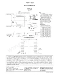 MC74VHC259DTR2G Datasheet Page 8