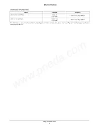 MC74VHC540DWR2 Datasheet Page 5