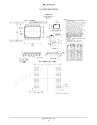 MC74VHC541MELG Datasheet Pagina 5