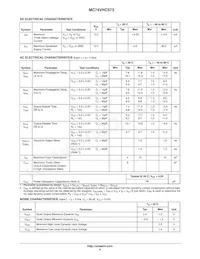 MC74VHC573MELG Datasheet Pagina 4