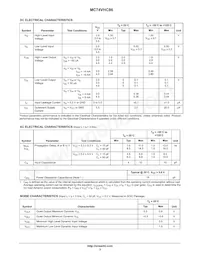 MC74VHC86MELG Datasheet Pagina 3
