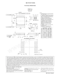 MC74VHCT259ADTG Datasheet Pagina 9