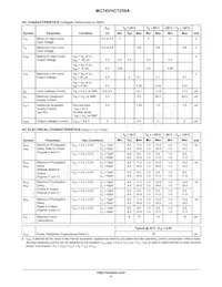 MC74VHCT259AMEL Datasheet Pagina 5