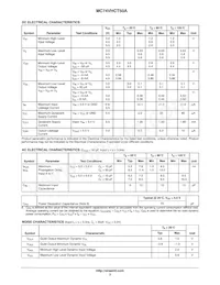 MC74VHCT50AMELG Datenblatt Seite 3