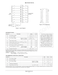 MC74VHCT541AMELG Datenblatt Seite 2