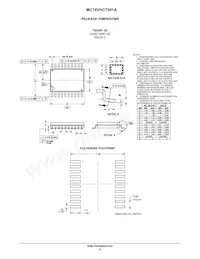 MC74VHCT541AMELG Datasheet Pagina 6