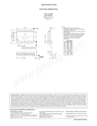 MC74VHCT573ADWR2 Datasheet Pagina 7