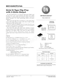 MC74VHCT574ADWR2 Datenblatt Cover