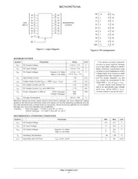 MC74VHCT574ADWR2 Datasheet Pagina 2