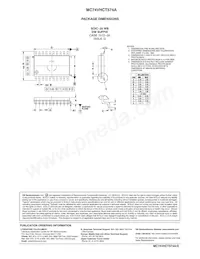 MC74VHCT574ADWR2 Datasheet Pagina 7