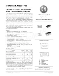 MC75174BDWR2G Datenblatt Cover