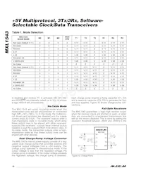 MXL1543CAI+T Datasheet Pagina 10