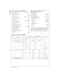 NC7S04M5 Datasheet Pagina 3