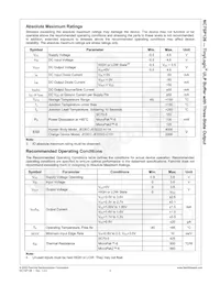 NC7SP126FHX Datasheet Pagina 5