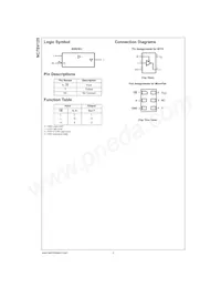 NC7SV125L6X數據表 頁面 3