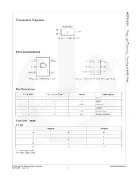 NC7SVL08L6X Datasheet Pagina 3