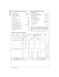 NC7SZ386L6X Datasheet Page 3