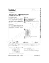 NC7WP240L8X Datenblatt Cover