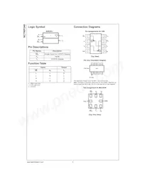 NC7WP240L8X Datasheet Pagina 2