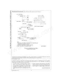 NC7WP240L8X Datasheet Pagina 10