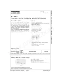 NC7WV125K8X Datasheet Page 2