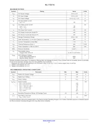 NL17SV16XV5T2數據表 頁面 2