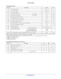 NLU1GT86CMX1TCG數據表 頁面 2