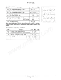 NLV74HC20ADR2G Datasheet Pagina 2