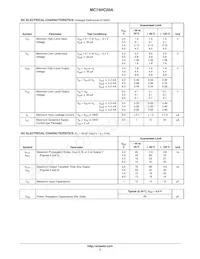 NLV74HC20ADR2G Datenblatt Seite 3