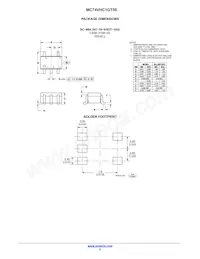 NLV74VHC1GT50DTT1G Datasheet Pagina 5