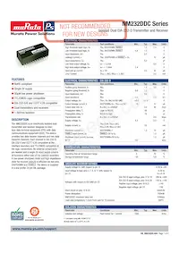 NM232DDC Datenblatt Cover