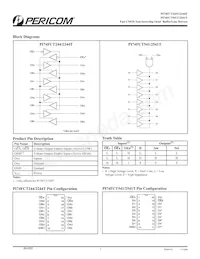 PI74FCT2541ATSEX數據表 頁面 2