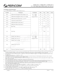 PI90LV031ALEX Datasheet Pagina 4