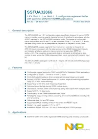 SSTUA32866EC Datasheet Copertura