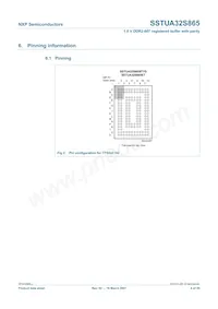 SSTUA32S865ET Datasheet Pagina 4