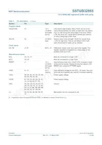 SSTUB32865ET/G Datasheet Pagina 7