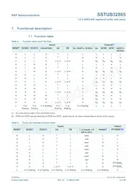 SSTUB32865ET/G數據表 頁面 8