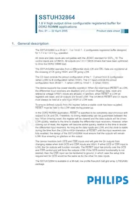 SSTUH32864EC Datasheet Copertura