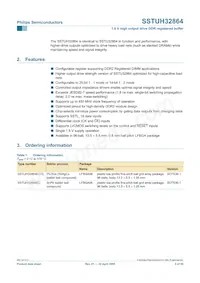 SSTUH32864EC Datasheet Pagina 2