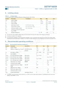 SSTVN16859BS Datasheet Pagina 8