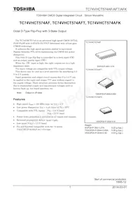 TC74VHCT574AFT(ELM Datenblatt Cover