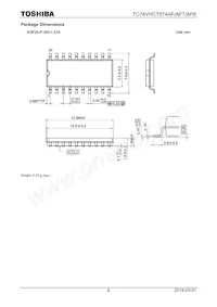 TC74VHCT574AFT(ELM Datenblatt Seite 6