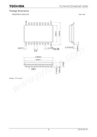 TC74VHCT574AFT(ELM Datenblatt Seite 8