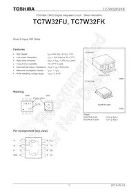 TC7W32FUTE12LF數據表 封面