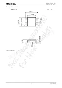 TC7W32FUTE12LF數據表 頁面 5