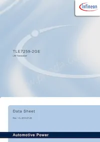 TLE72592GEXUMA1數據表 封面