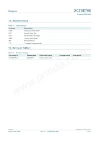 XC7SET08GV Datasheet Page 9