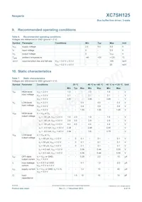 XC7SH125GM Datasheet Pagina 4