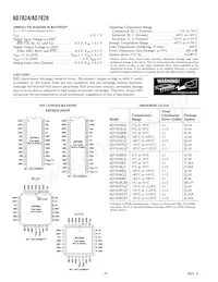 5962-8876501RX Datasheet Pagina 4