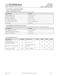 78P2351R-IMR/F Datasheet Pagina 17